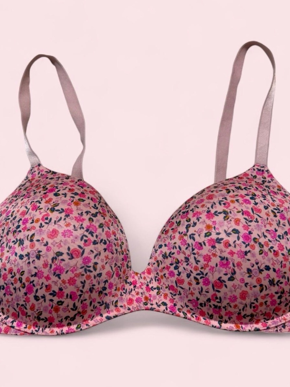 Victoria's Secret Pink Floral Lightly Padded Bra